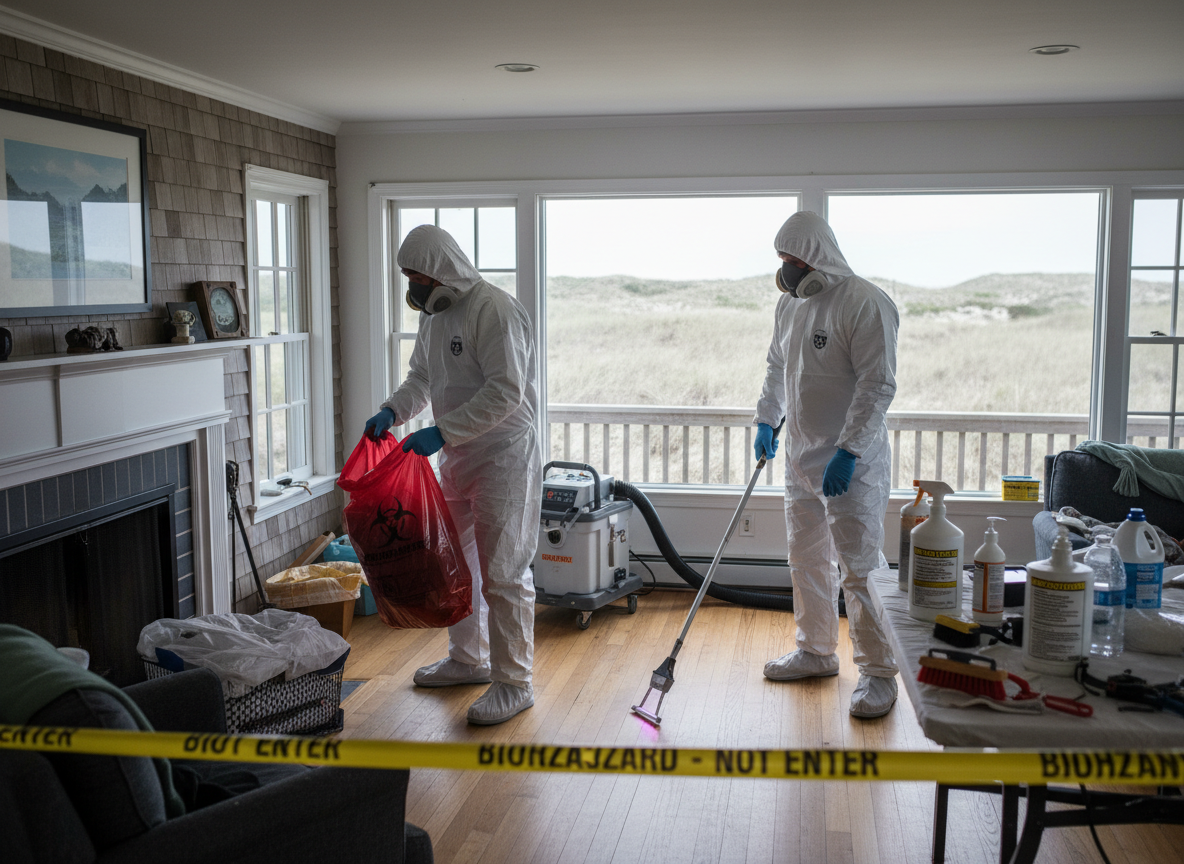 Steps for Safe Cleanup After an Unattended Death in Cape Cod Residences